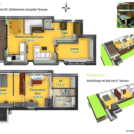 Eichen-chalet * Eichenberg