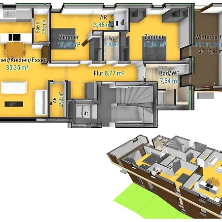 Eichen-chalet * Eichenberg